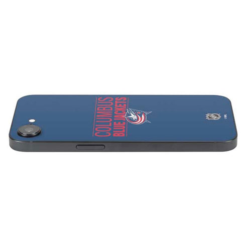 NHL Columbus Blue Jackets Lineup iPhone 16e Skin